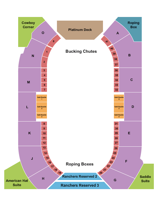 Cowtown Coliseum Stockyard Rodeo Seating Chart